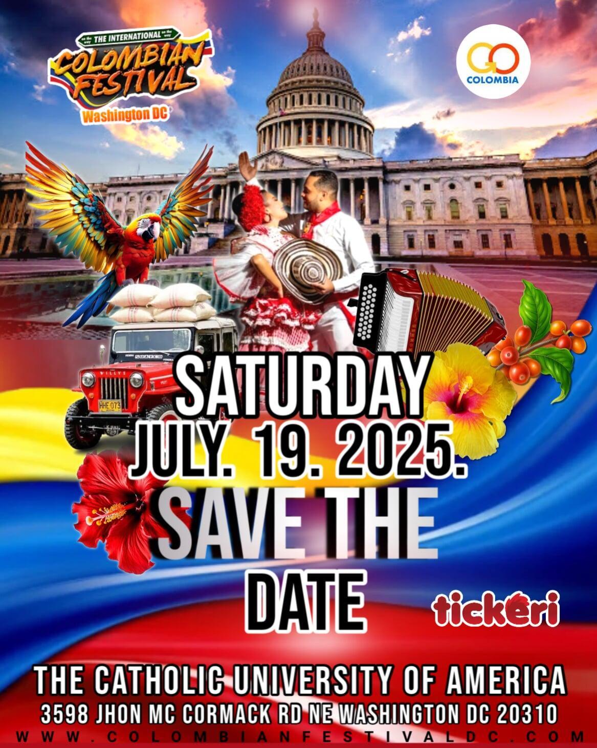 [ DC ] Festival Colombiano | Colombian Festival - JUL 19 2025