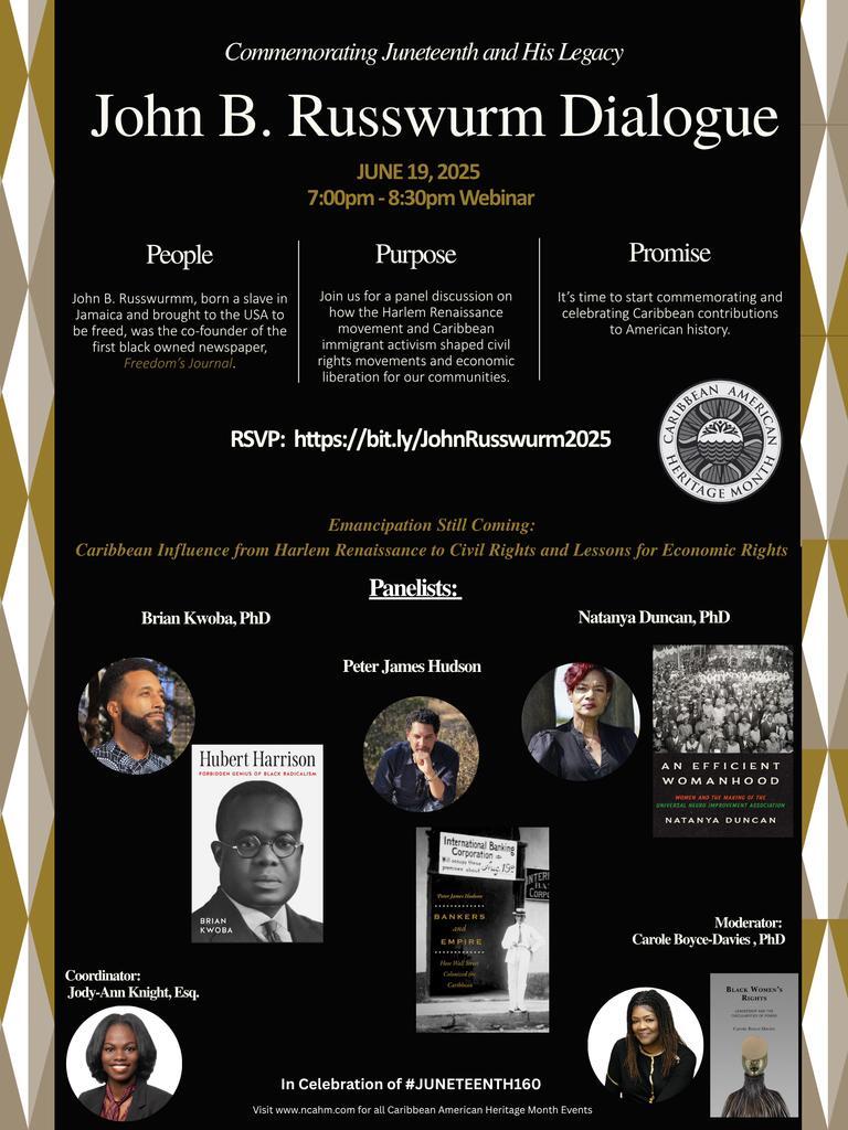 Russwurm Juneteenth Dialogue - JUN 19 2025